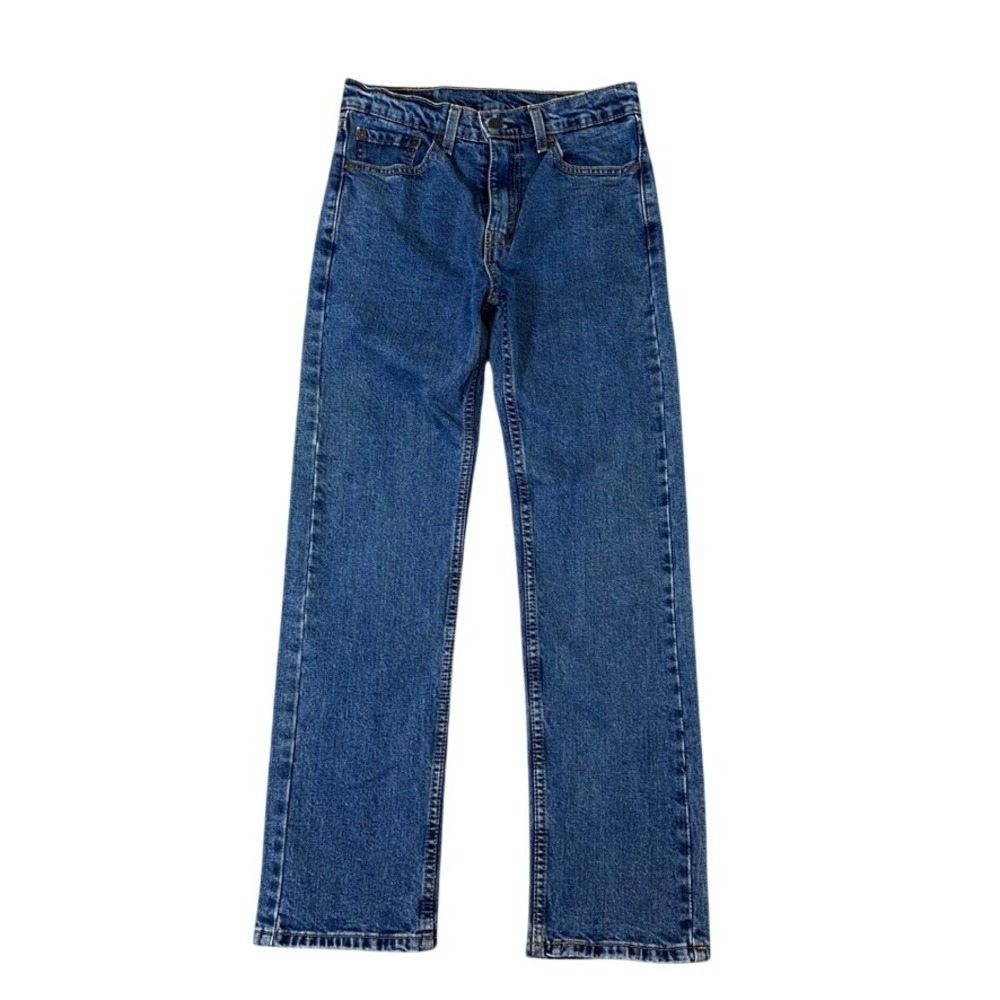 Levis Straight Leg Blue Jeans Medium Wash Denim Pants W29 L28
